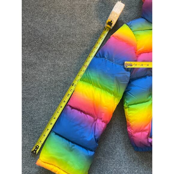 Perfect Moment Womens Multicolor Rainbow Polar Flare Down Jacket Size XL - Picture 14 of 16